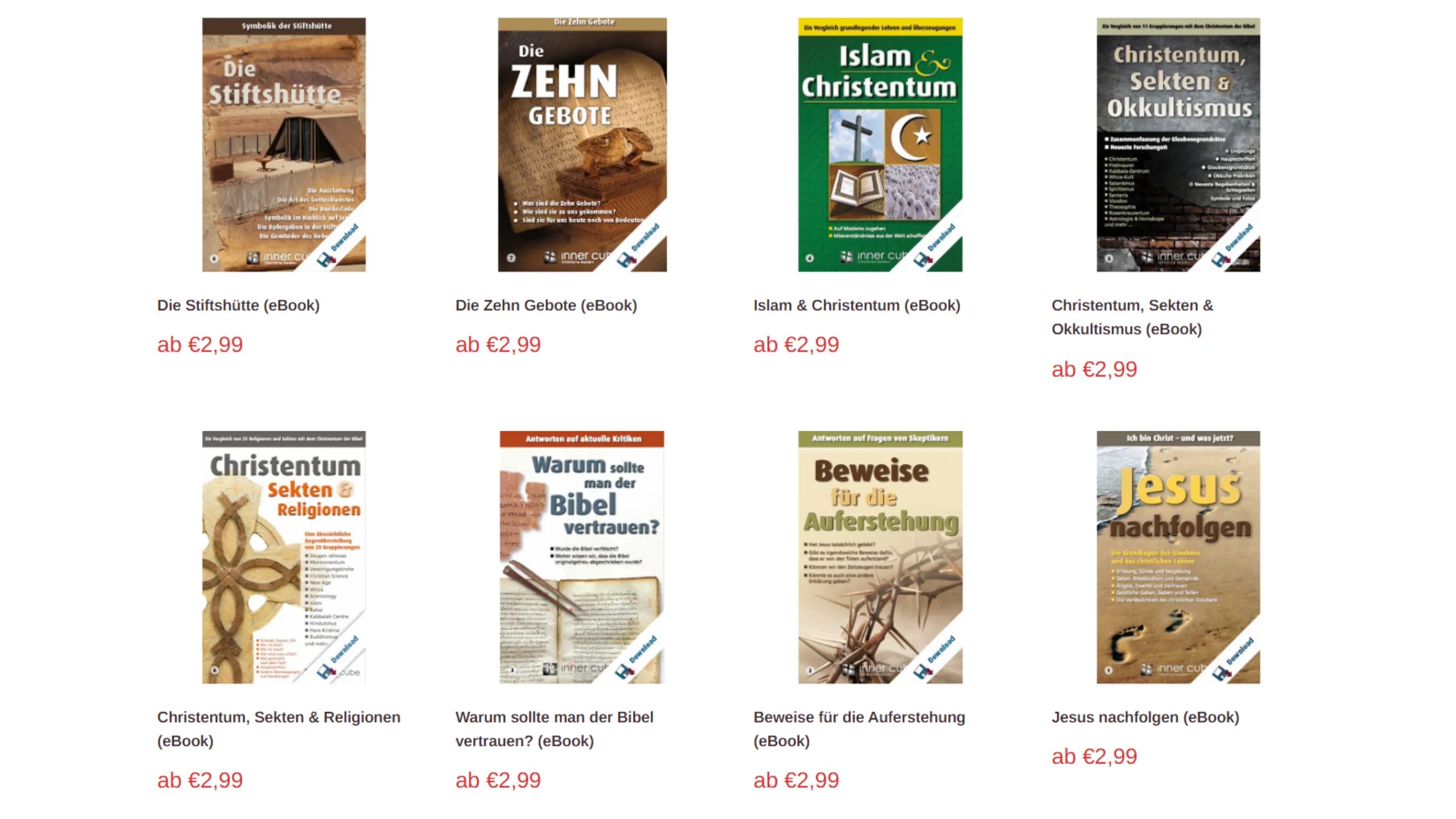 Studienfaltkarten von inner cube als PDF-Download