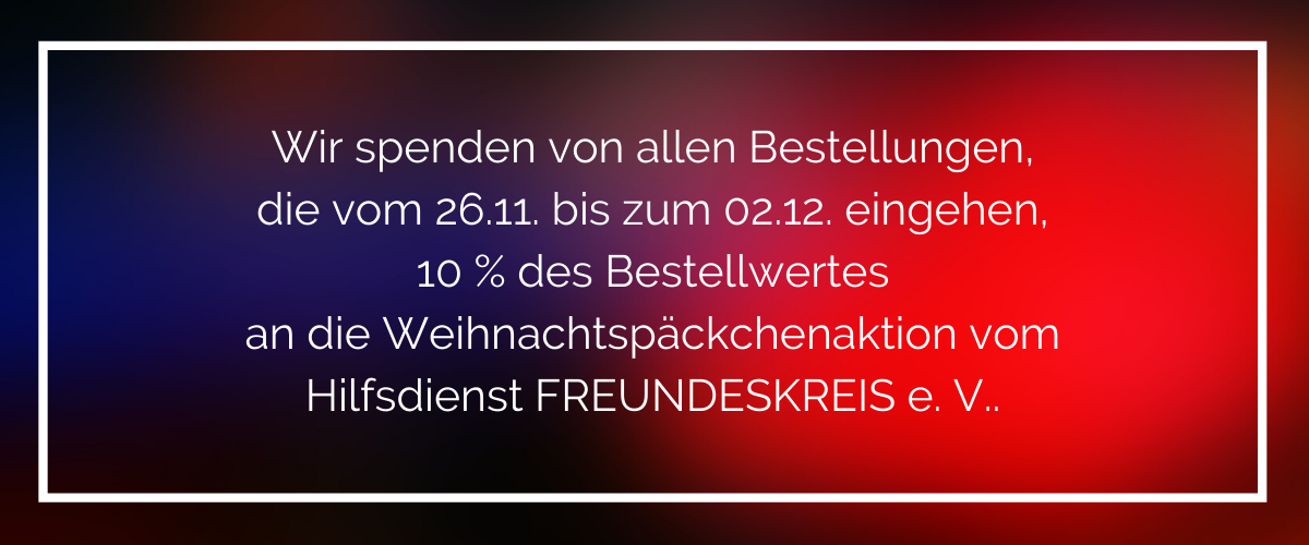 Black Friday? Nicht bei uns! Aber …