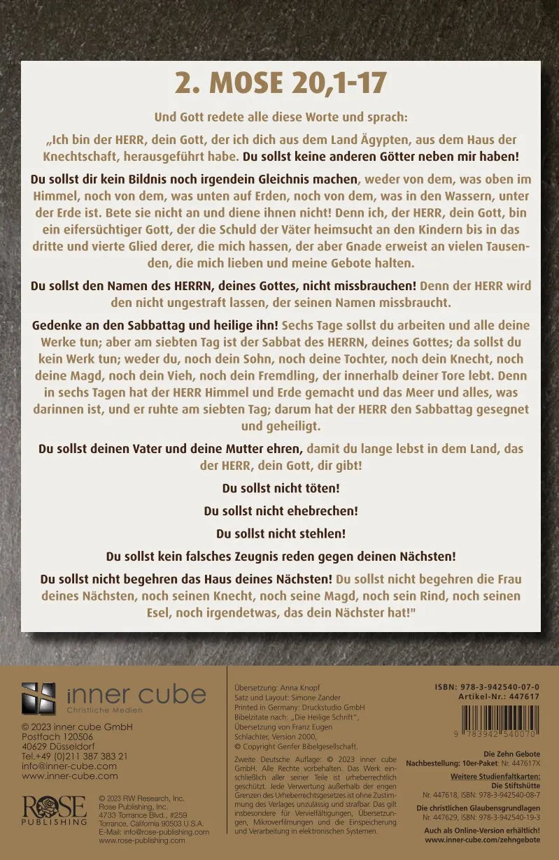 Die Zehn Gebote (eBook) 7