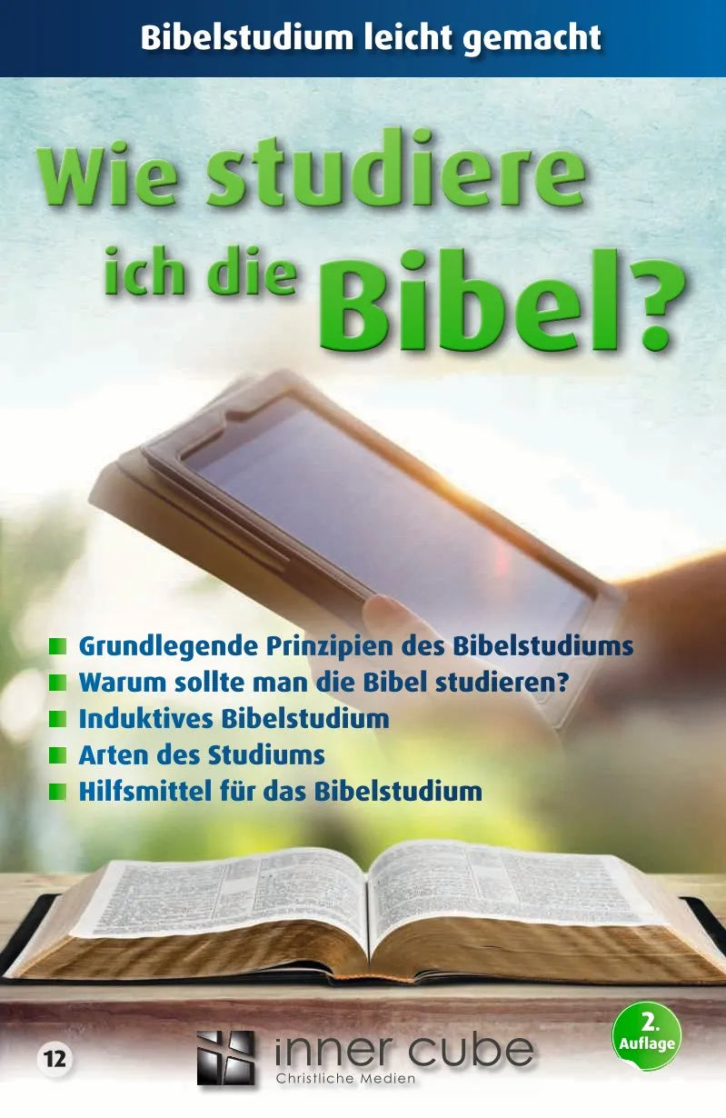 Wie studiere ich die Bibel? (eBook) 12