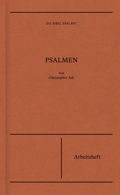 Psalmen Arbeitsheft (eBook)