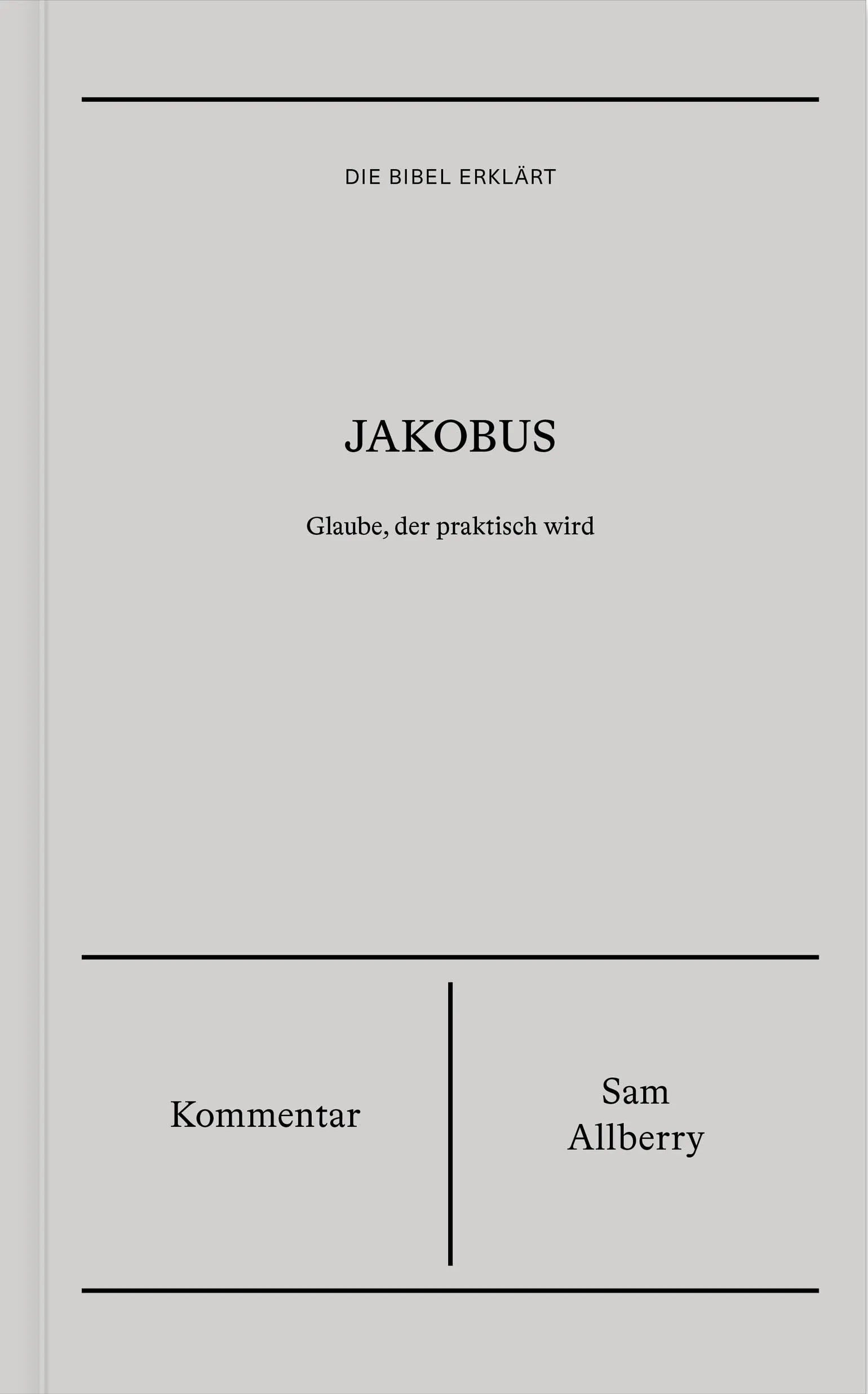 Jakobus Kommentar (eBook)