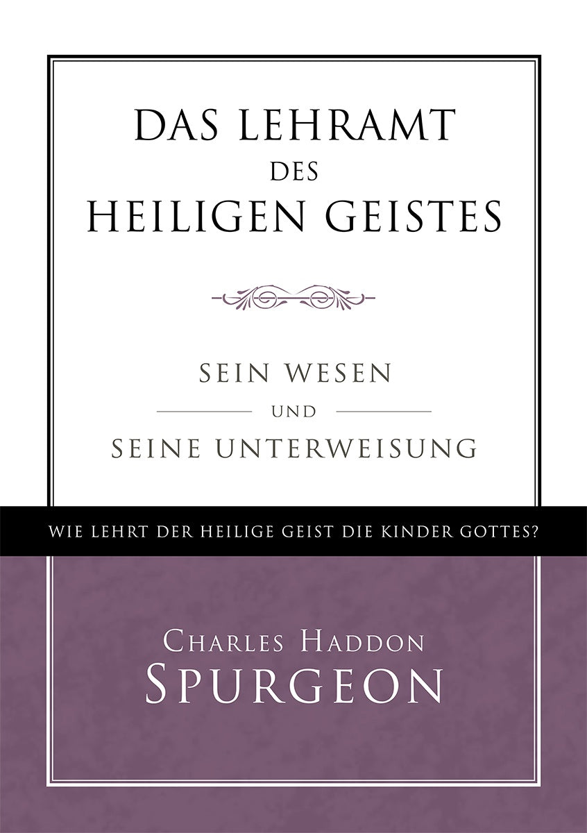 Das Lehramt des Heiligen Geistes (eBook)