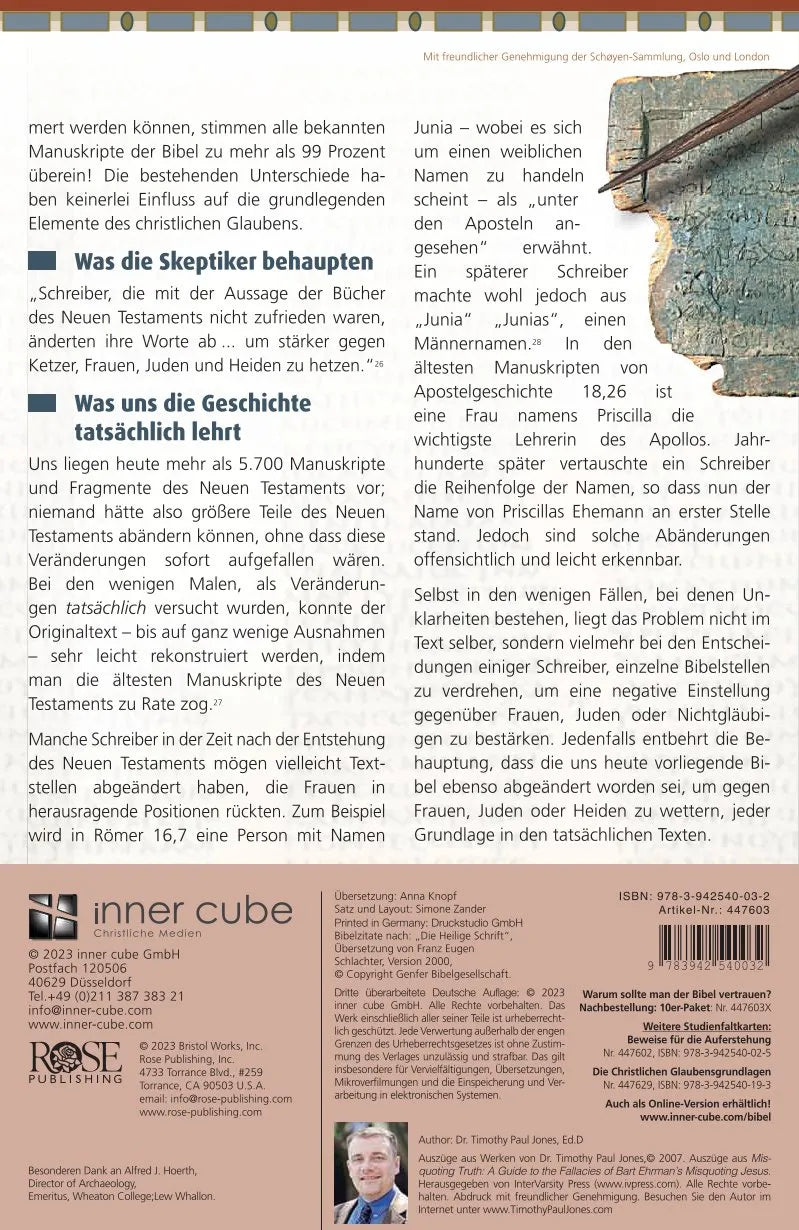 Warum sollte man der Bibel vertrauen? (eBook) 3