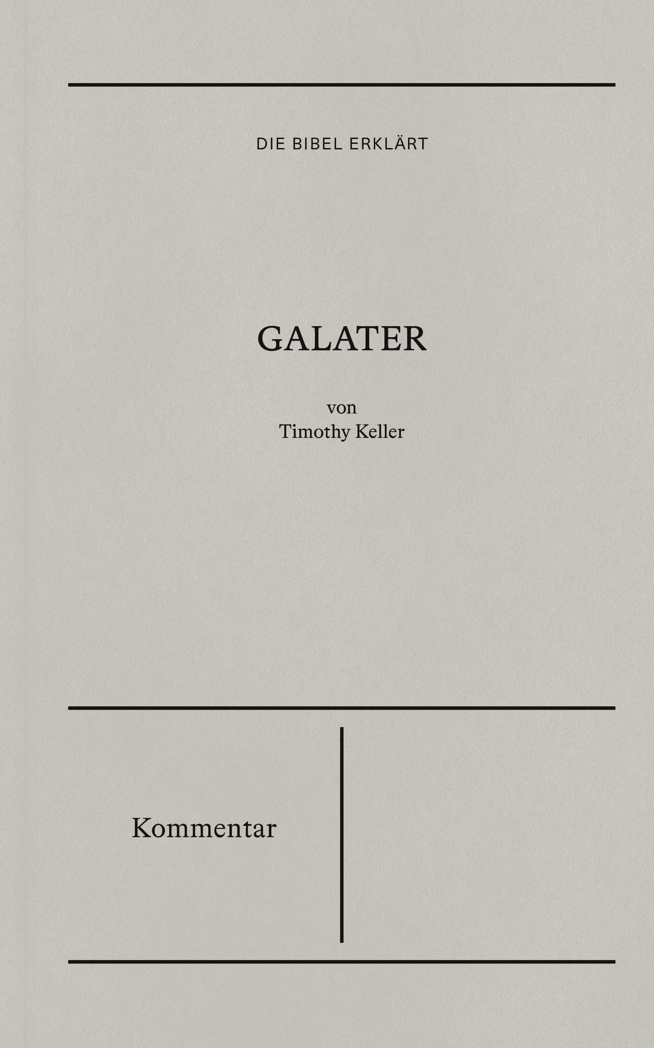 Galater Kommentar
