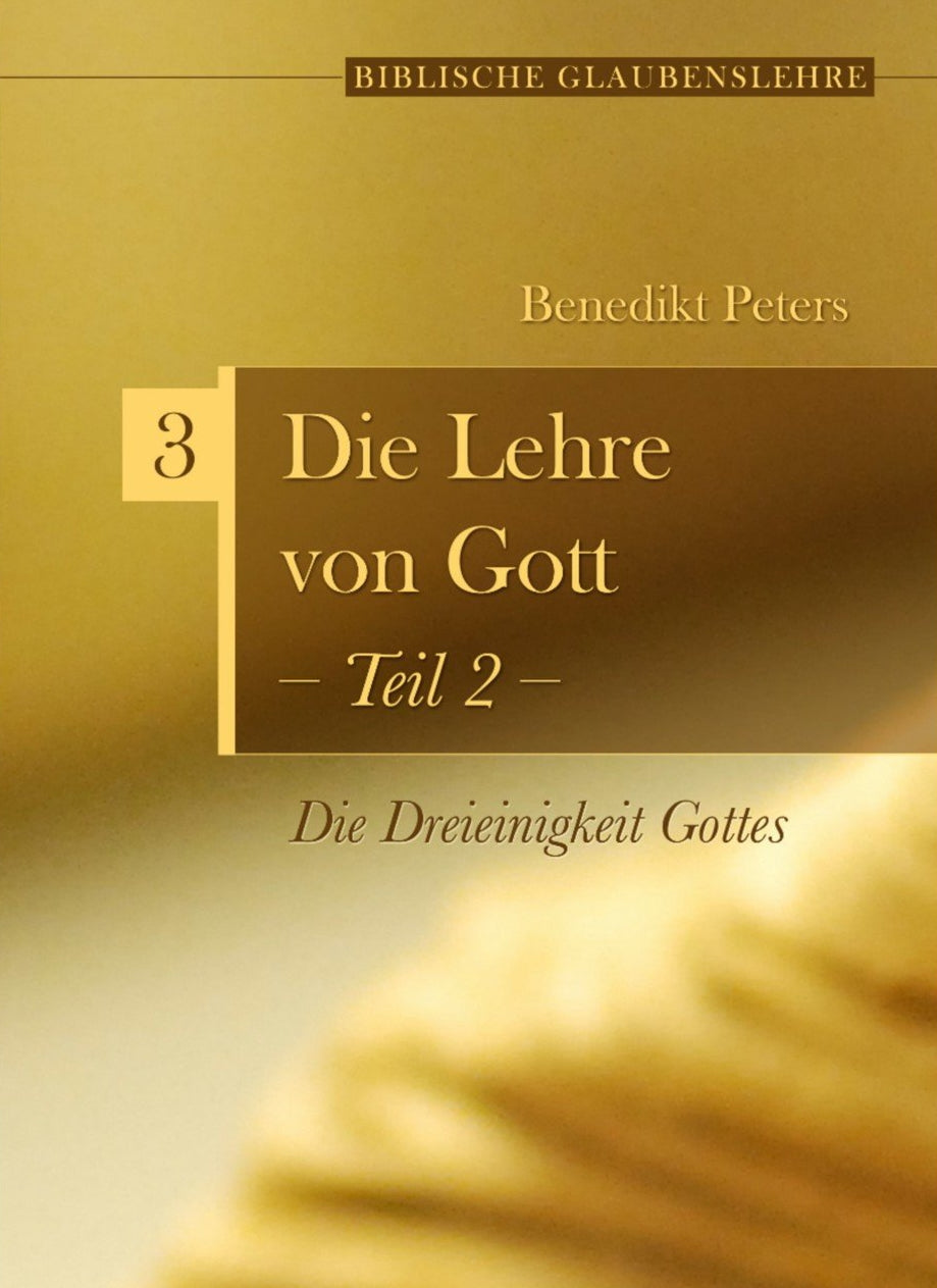 Die Lehre von Gott - Teil 2 (eBook)